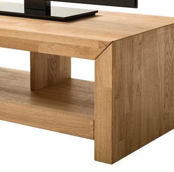 NordicStory TV stand in solid oak wood