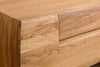 NordicStory Solid wood oak floating TV cabinet, wall mounted TV console, wall-mounted TV stand