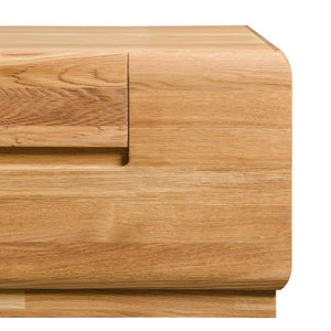 NordicStory TV stand in solid oak Faina 180 x 53 x 36 cm.