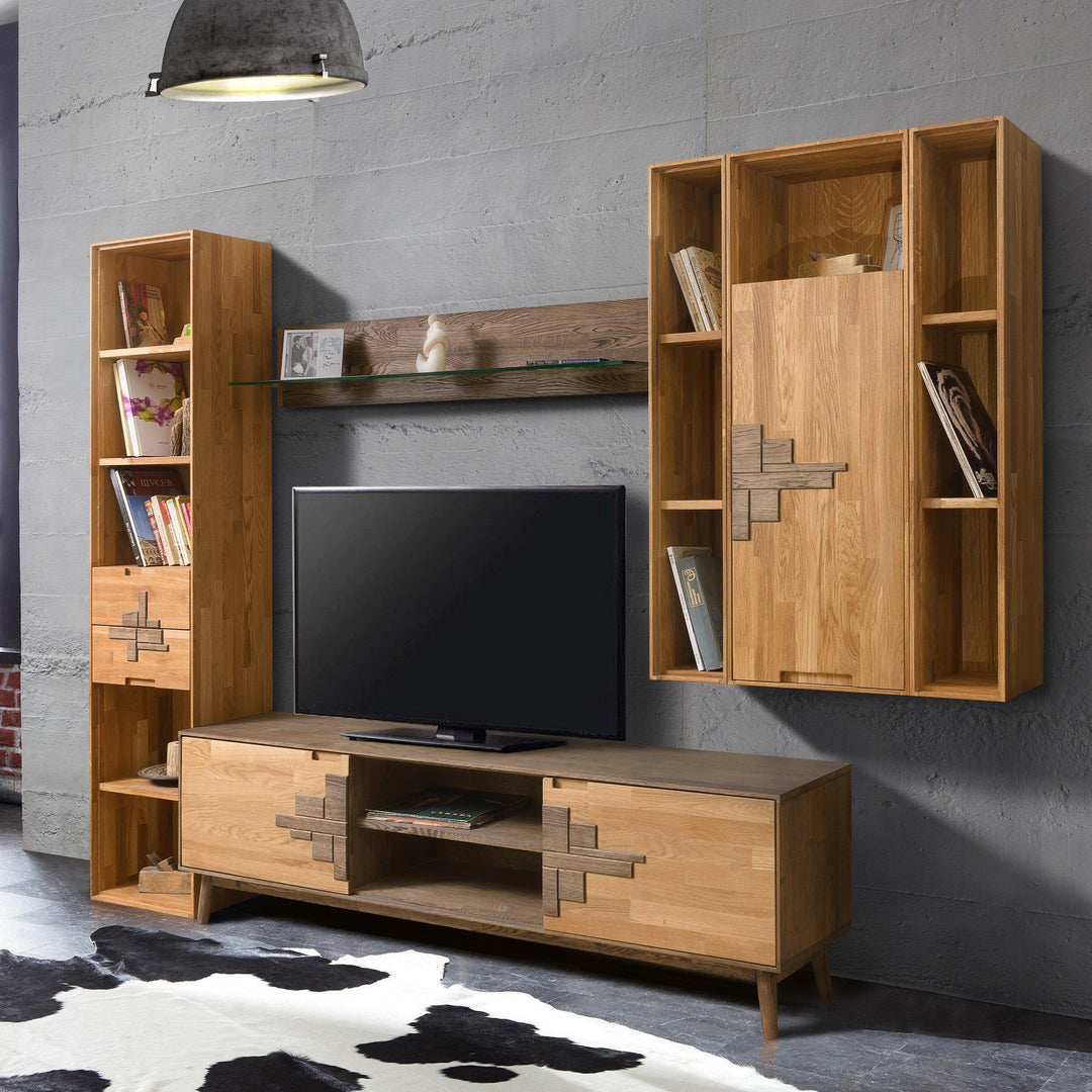 solid wood tv cabinet