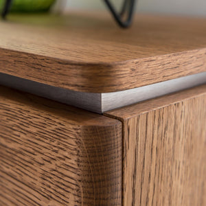 NordicStory Chest of drawers or TV stand in solid oak wood Scandinavian nordic rustic Nordic design 