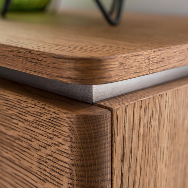 NordicStory Chest of drawers or TV stand in solid oak wood Scandinavian nordic rustic Nordic design 