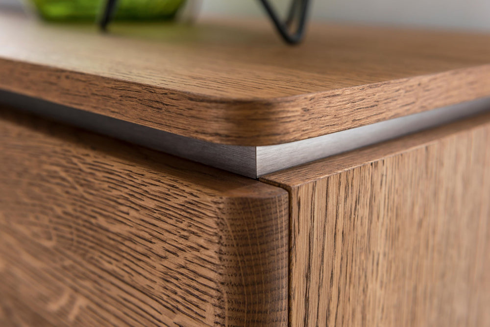 NordicStory Chest of drawers or TV stand in solid oak wood Scandinavian nordic rustic Nordic design 