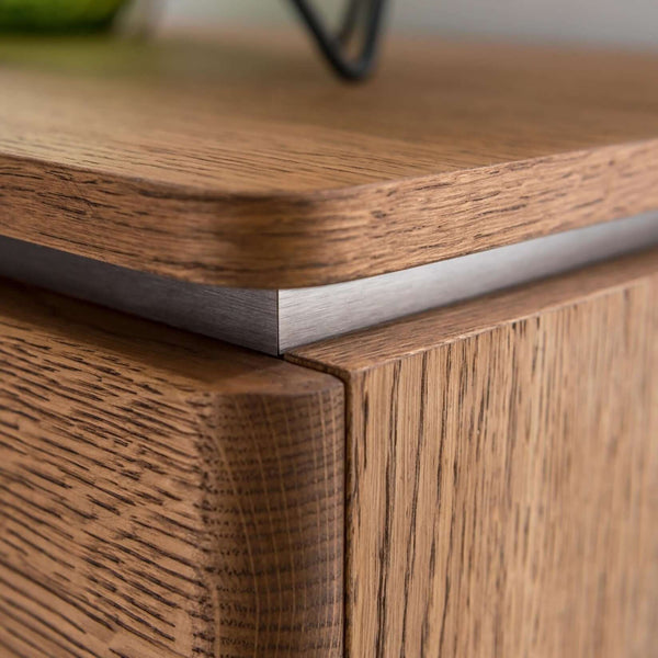 NordicStory Chest of drawers in solid oak wood 