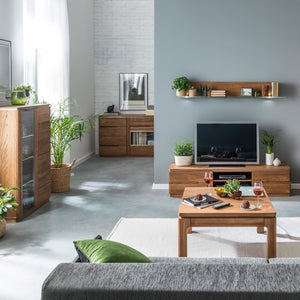NordicStory Solid oak display case 