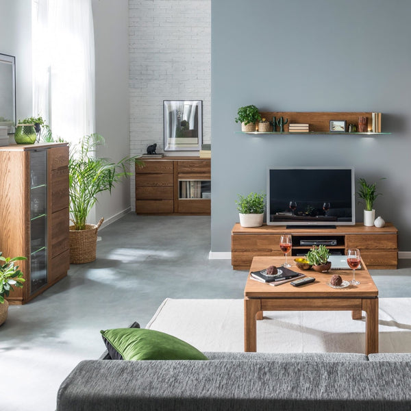 NordicStory Solid oak display case 