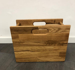NordicStory Magazine rack in solid oak wood 