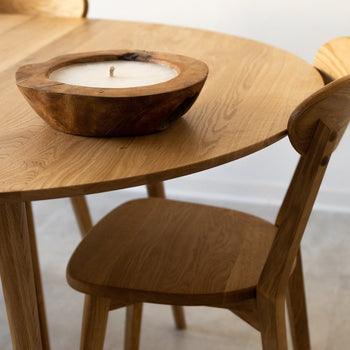 NordicStory Silla de comedor cocina salon de madera maciza roble