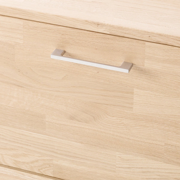 NordicStory Scandinavian oak solid wood hallway shoe rack 
