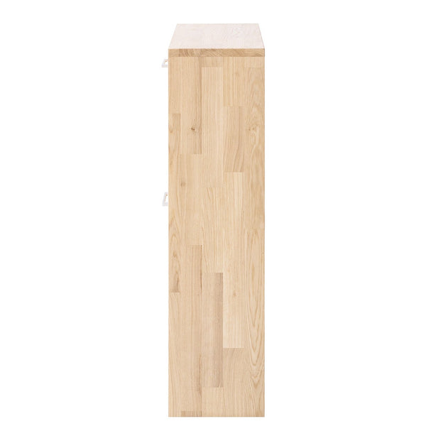 NordicStory Solid wood oak shoe rack