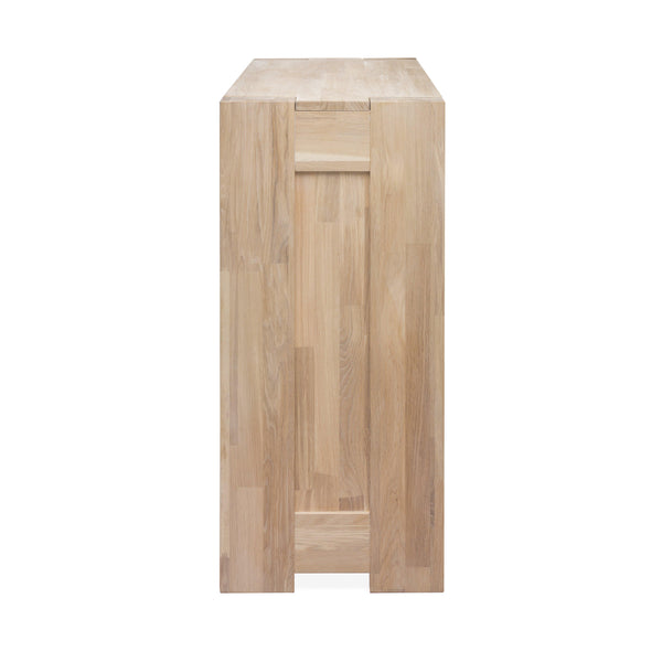  Chest of 4 drawers in solid oak wood Scandinavian style 