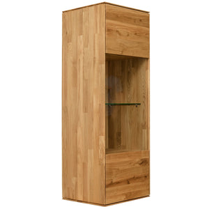 NordicStory Solid oak floating closet wall cabinet Nordic Scandinavian living room furniture