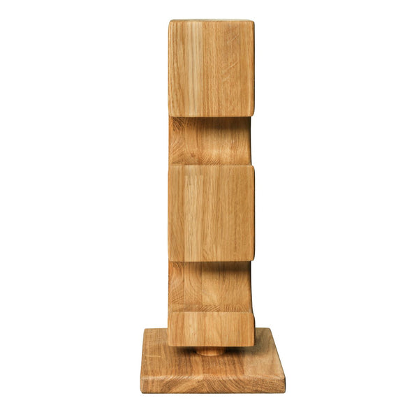 NordicStory Alma oak wine rack, wine stand for 4 bottles