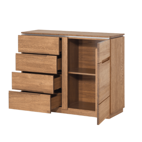 NordicStory dresser dresser solid wood oak modern rustic nordic (1)