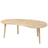 NordicStory Stackable coffee table in solid oak wood