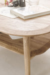 NordicStory coffee table solid wood oak nordic scandinavian retro 