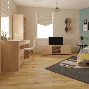 NordicStory Solid oak bedside table
