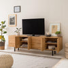NordicStory TV stand solid oak wood Scandinavian industrial design 